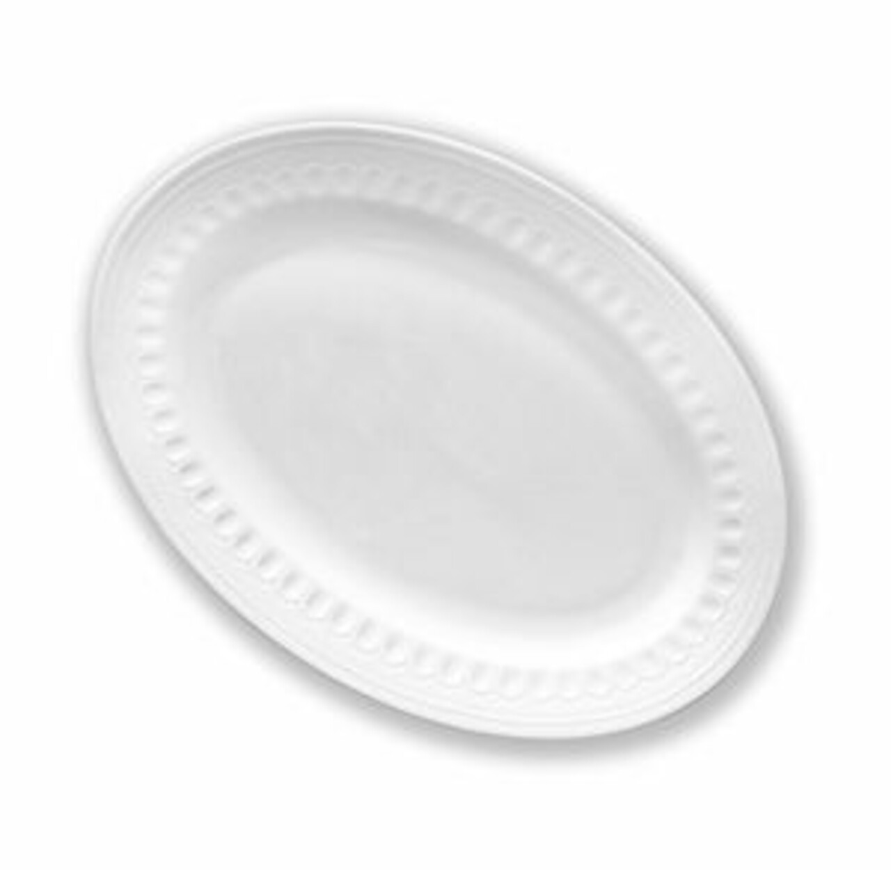 Platou servire, Senzatempo, Brandani, 35x25 cm, portelan New Bone China - imagine 3